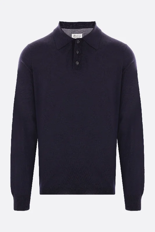 wool polo sweater