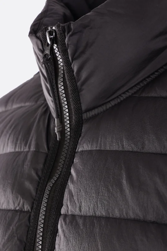 R-Nylon Down-TC sleeveless down jacket