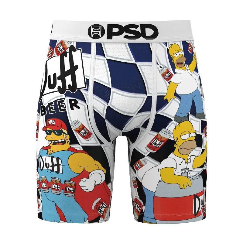 The Simpsons Duff Check - Mens