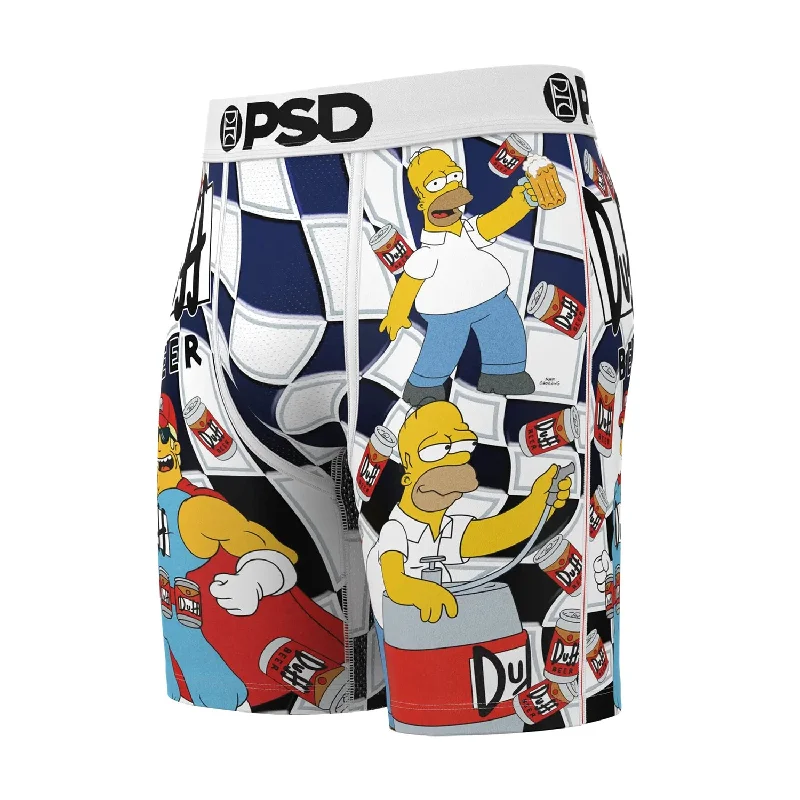 The Simpsons Duff Check - Mens