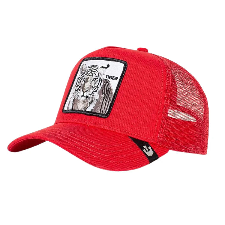 Goorin Bros - Animal Trucker Cap - Tiger - Red