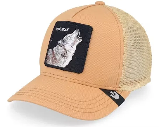 Goorin Bros - Animal Trucker Cap - Lone Wolf - Mauve (yes we know it doesn't look like mauve!)