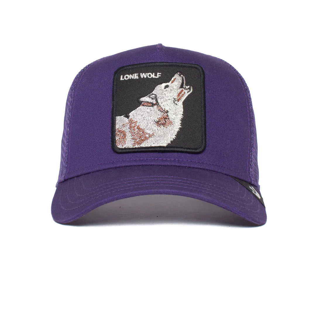 Goorin Bros - Animal Trucker Cap - Lone Wolf - Purple