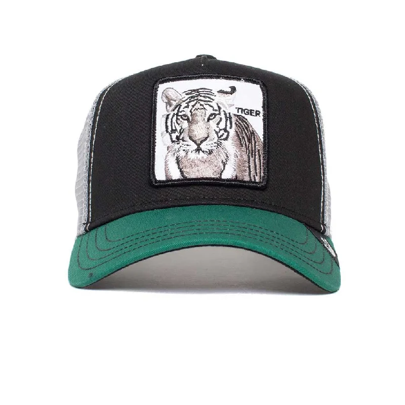 Goorin Bros - Animal Trucker Cap - Tiger - Green & Black