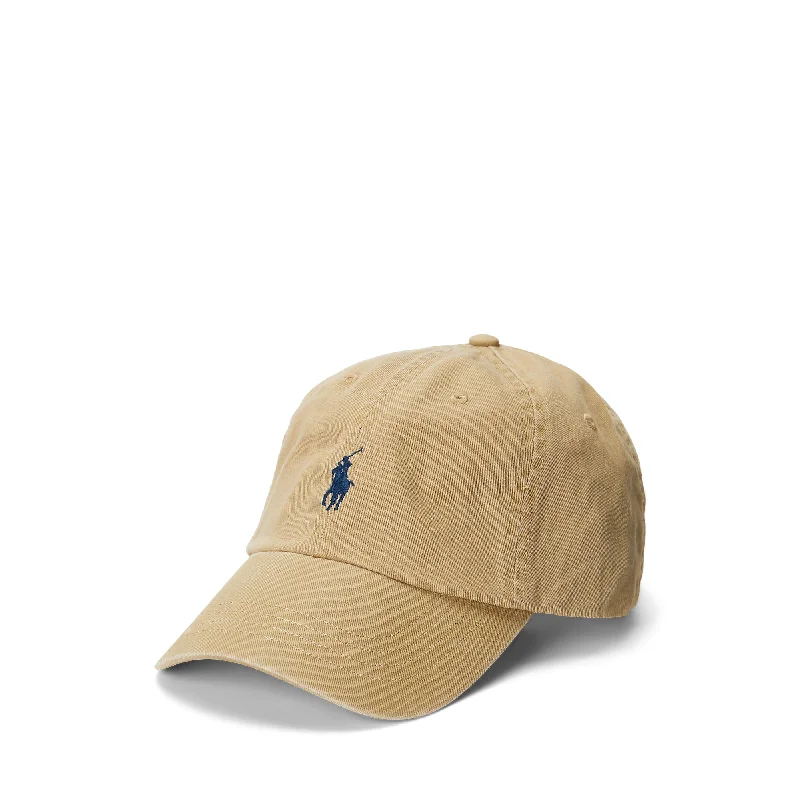 Polo Ralph Lauren - Chino Cap - Nubuck with Navy Pony