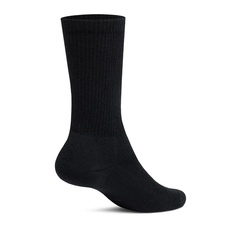 Anytime Crew Sock - Natural Black