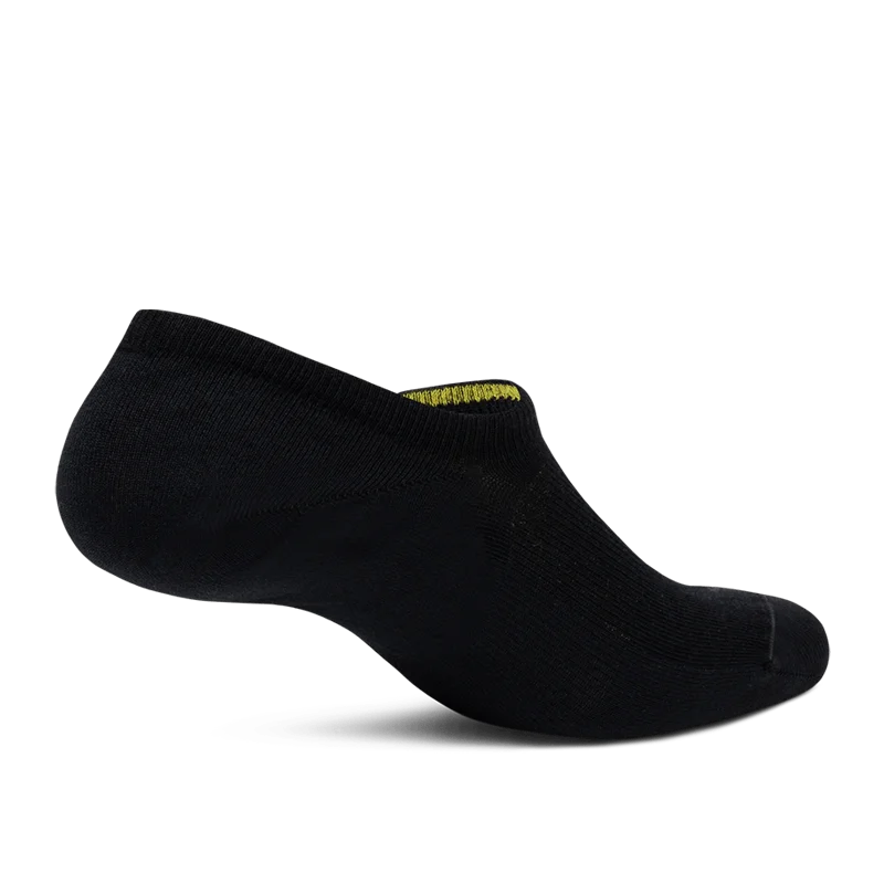 Anytime No Show Sock - Natural Black