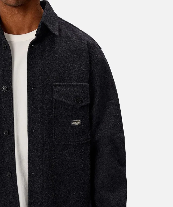 Industrie - The New Coleman Jacket - Dark Navy Melange