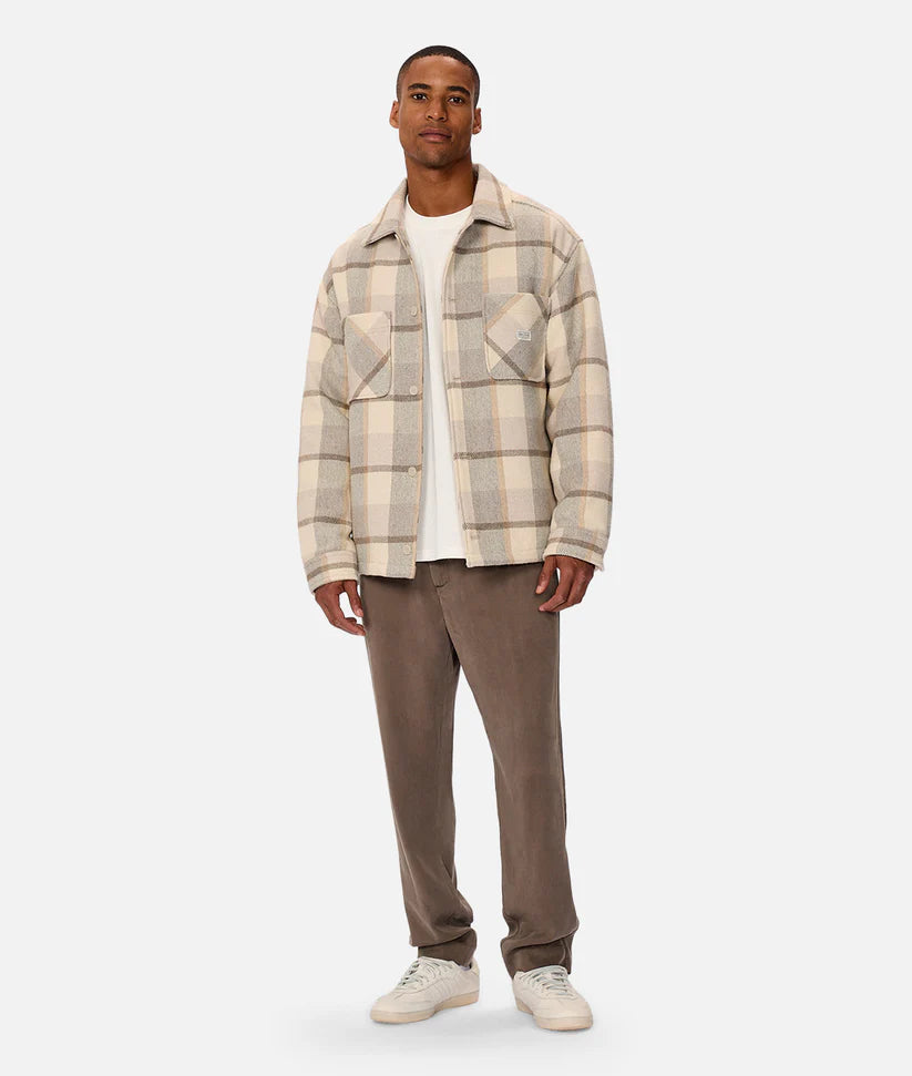 The Hillside Jacket - Beige Char