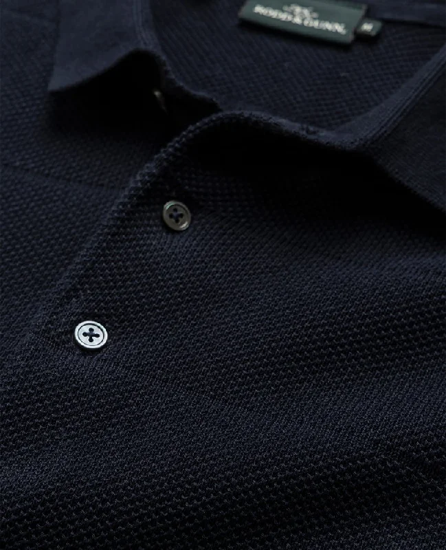 Rodd & Gunn - Masons Knitted Polo - Midnight Blue