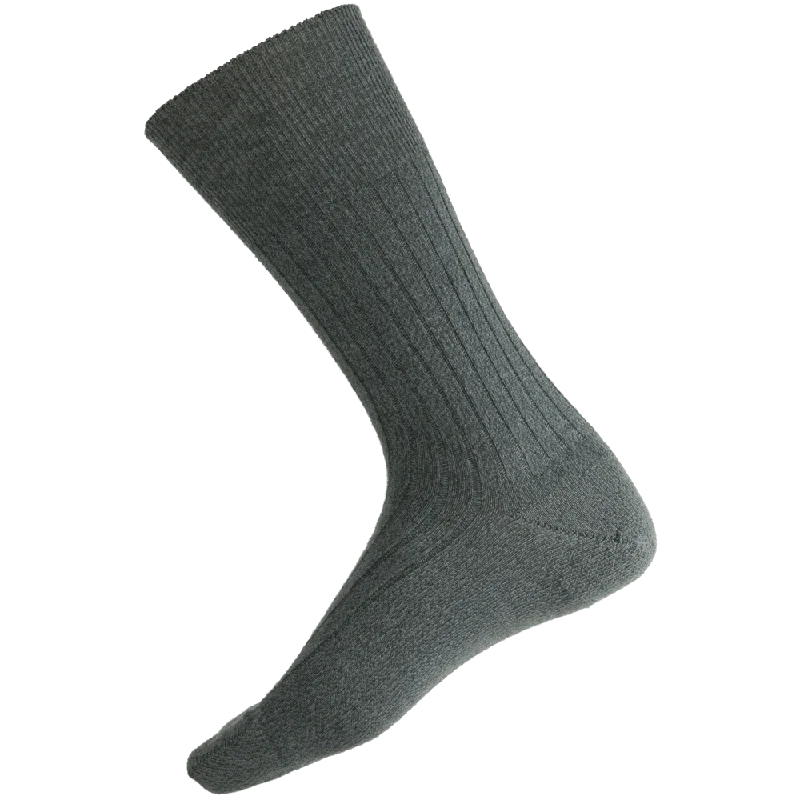 95% Pure Wool Health Socks - Size Large - Navy | Charcoal |  Antelope | Black [See order instructions in description below]