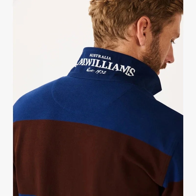 R.M.Williams - Tweedale Rugby - Navy & Brown